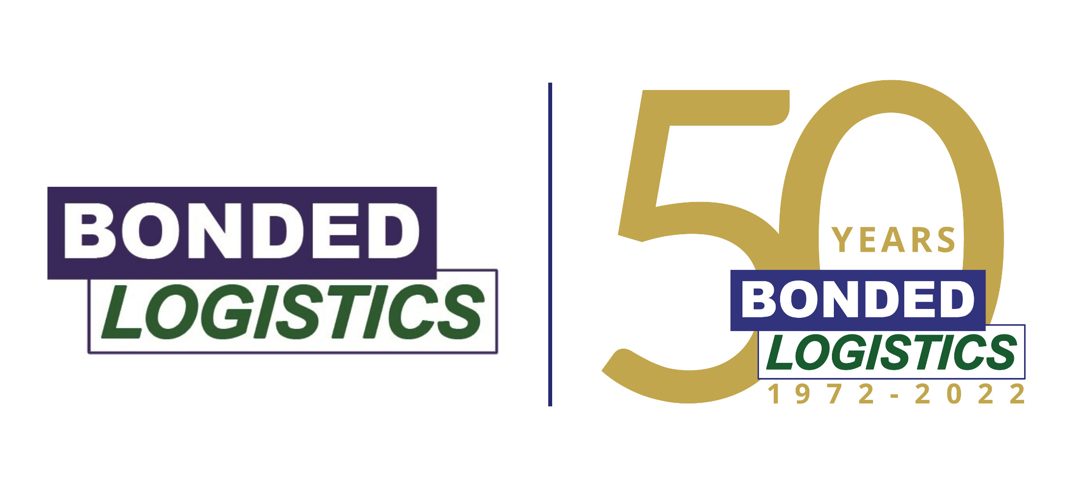 Bonded Logsitics – 50 Anniversary Logo